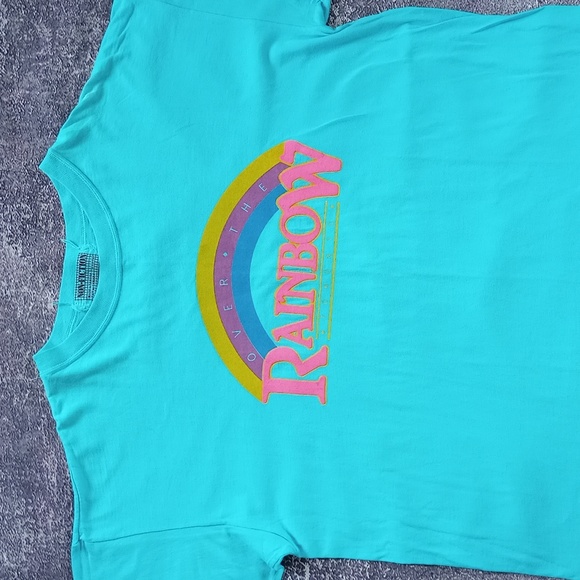 Vintage 90s Over The Rainbow Toronto PROMO Single Stitch T-Shirt UNISEX - Picture 5 of 8
